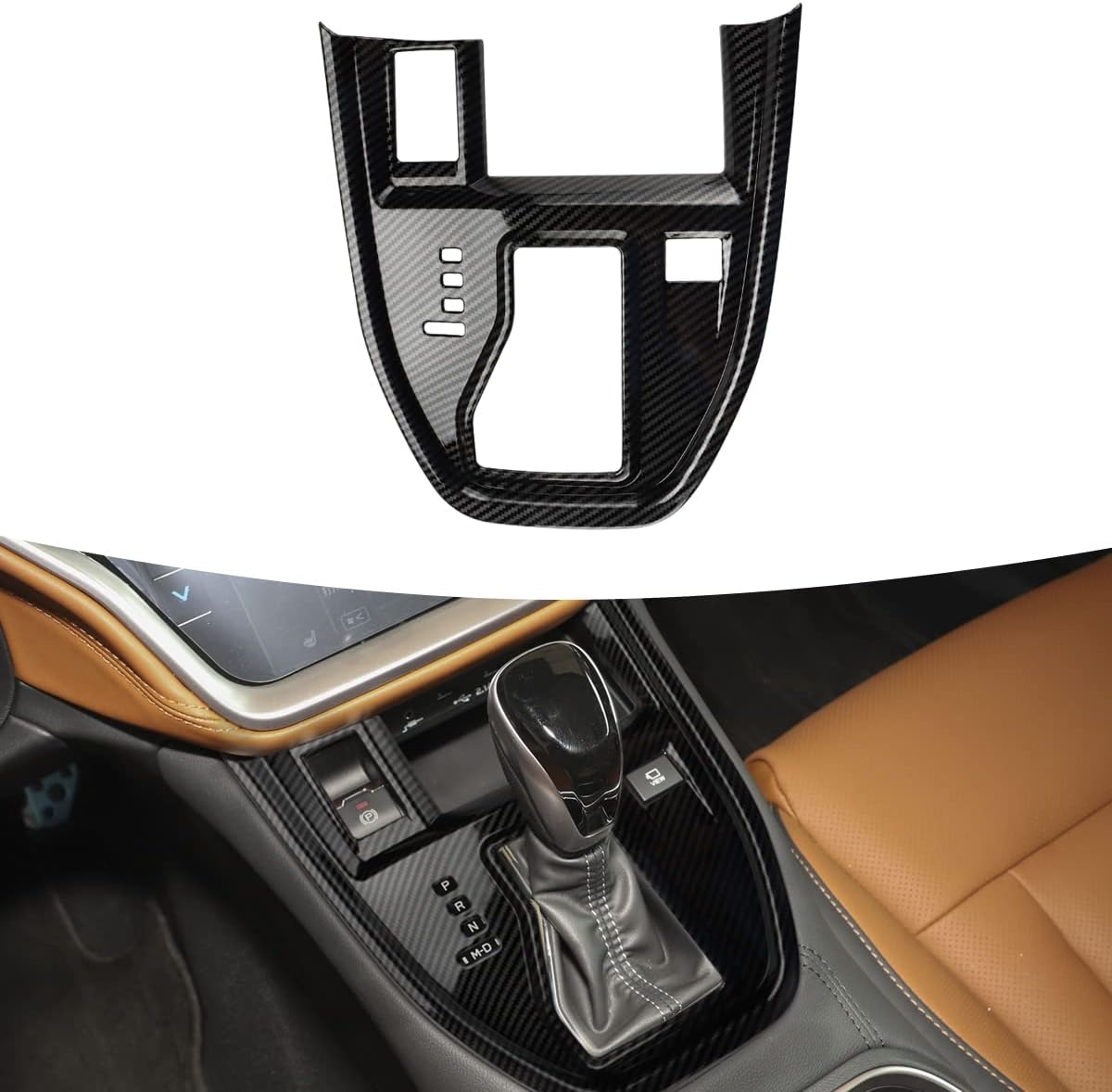 INTGET Gear Panel Cover for 2020-2022 2023 2024 2025 Subaru Outback Accessories Subaru Legacy Accessories Center Console Gear Frame Cover Interior Decoration for OutbackLeagcy Accessories 2020-2025