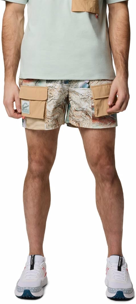 Cove Beach Printed Unisex Şort