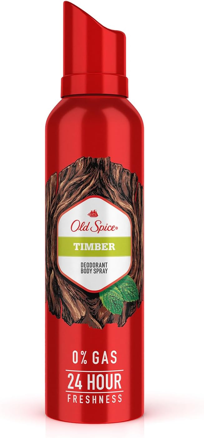 Old Spice Timber Deodorant Sprey 140 ML