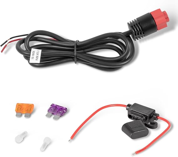 000-14041-001 Power Cable Replacement, 3 Foot, 2-Wire Power Only Fits for Lowrance HDS, Elite FS, Elite Ti2, Hook, Mark