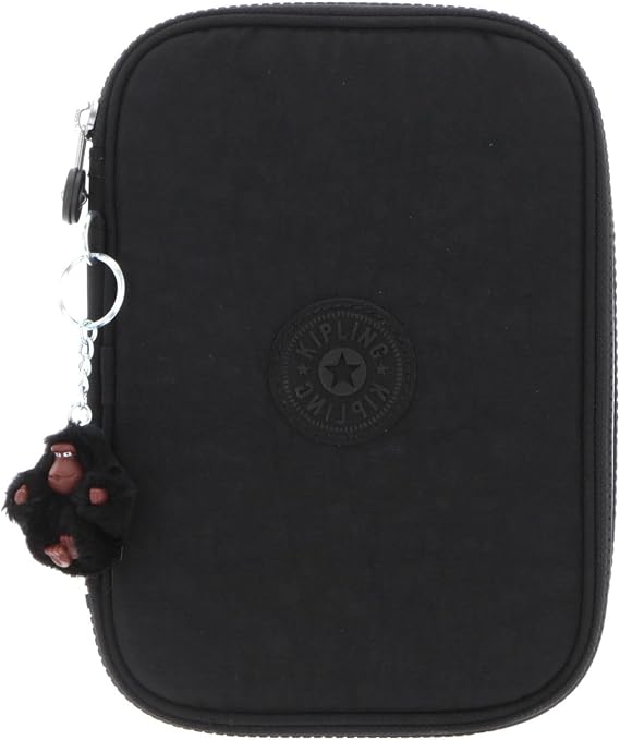 Kipling 100 PENS Large pencase, Pouches, Cases, True Black (Black)