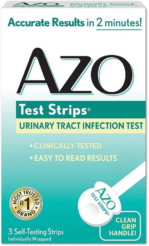 AZO Test Strips 3 Each (Pack of 3)