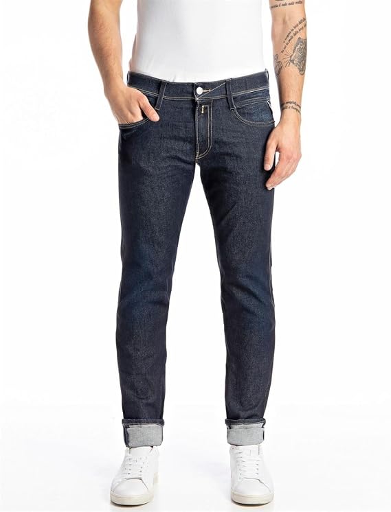 Replay Men's Anbass Recycled Jeans