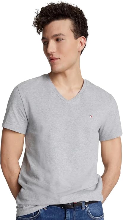 Tommy Hilfiger Men's Slim Fit V-Neck T-Shirt