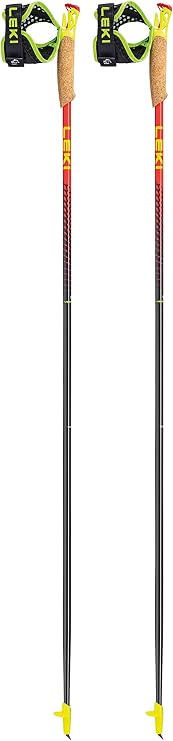 LEKI Vertical K Carbon Lightweight Trekking Poles for Hiking & Trail Running
