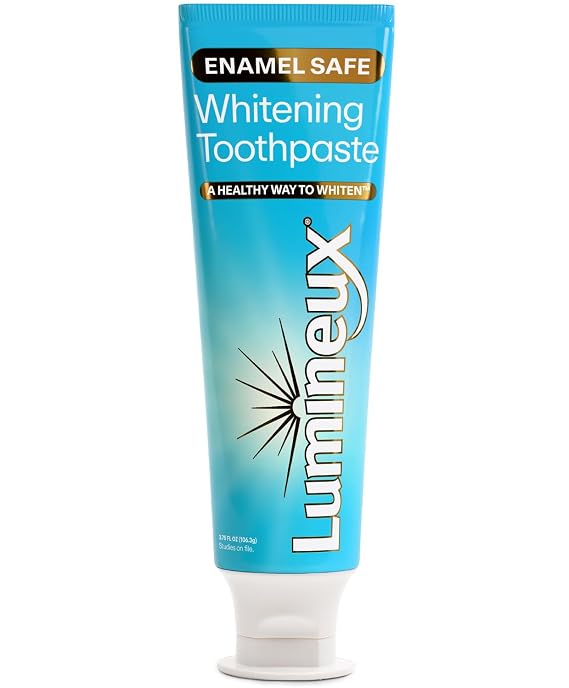 Lumineux Teeth Whitening Toothpaste, Peroxide Free, Fluoride Free, 3.75 oz