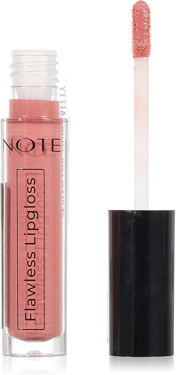 Note Cosmetics Flawless Lipgloss 02 Delicate Pink Nemlendirici Etkili Parlak Ruj, Pembe