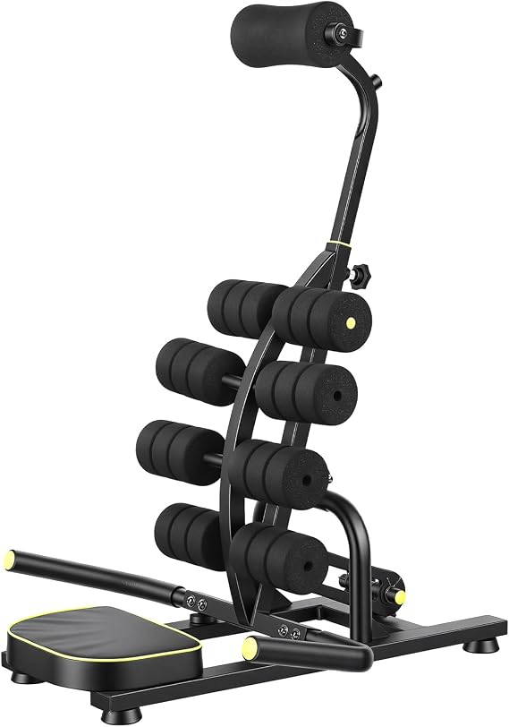 Mini Inversion Table for Back Pain Relief, Compact Foldable Back Stretcher, Portable Inversion Table, Lumbar Decompression Table, Yoga Inversion Stool 350Lbs Weight Capacity