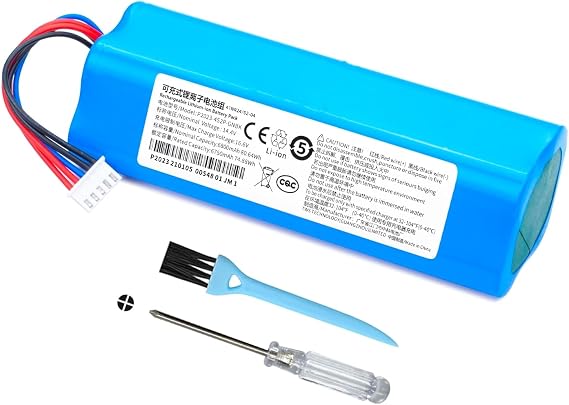 6800mAh Vacuum Battery Replacement for Yeedi Vac 2 pro, Vac 2 Robot Vacuum, Vac Max Robot, Vac Robot Vacuum, Vac Hybrid, Vac Station Vacuum Cleaner S10-LI-144-5200