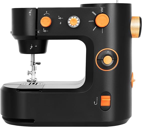 Sewing Machine, Free-Arm, Dual Speed Portable,110V, 50/60Hz,Super Utility Stitch Sewing Machine,for Clothing, Pants, Silk, Chiffon, Shirts