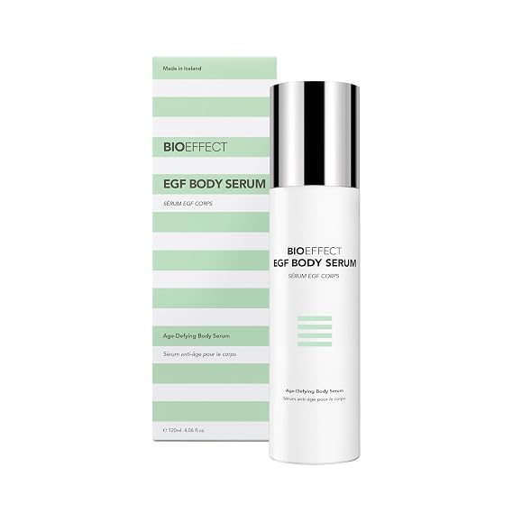 BIOEFFECT EGF Body Serum | Epidermal Growth Factor + Hyaluronic Acid | Age-Defying Body Serum for Visibly Smoother, Plumper & Firmer skin, 120 mL / 4.06 oz