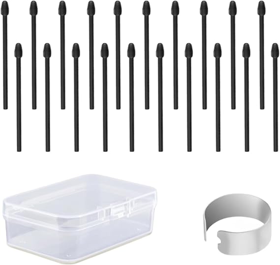 Replacement Tips for Remarkable 1/2/Marker/Marker Plus, Compatible with Remarkable 2 Paper Pro Pen, 20 Replacement Pens for Drawing and Notes, High Quality and Durable