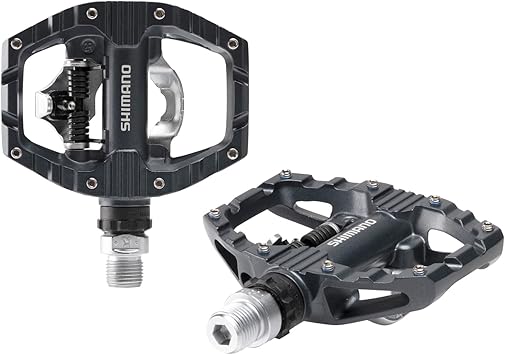 SHIMANO PD-EH500 SPD & Flat Dual Sided Bike Pedal for Indoor Cycling & Urban Riding