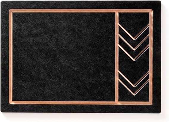 Epicurean Frank Lloyd Wright Small Cut & Serve Board - Dishwasher Safe Non-Toxic Made in the USA, 9.75" 6.87", Slate/Natural