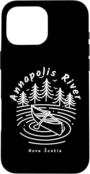 iPhone 16 Pro Max Annapolis River Nova Scotia Canada Case