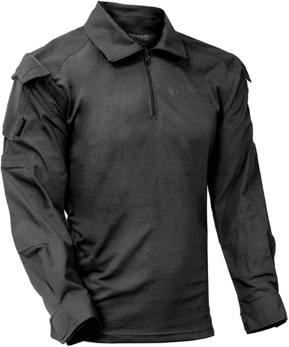 Tippmann Tactical TDU Shirt - Black (X-Large)