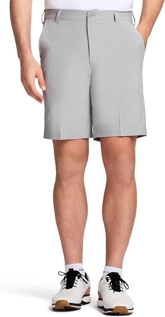 Izod Men's Golf 9.5" Swingflex Stretch Straight Fit Short