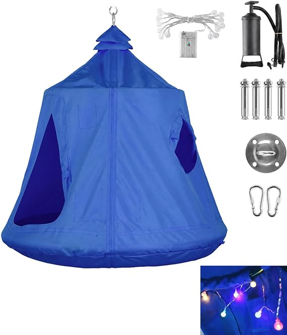 Hanging Tree Tent for Kid, Indoor Outdoor Hanging Tent, 330lbs