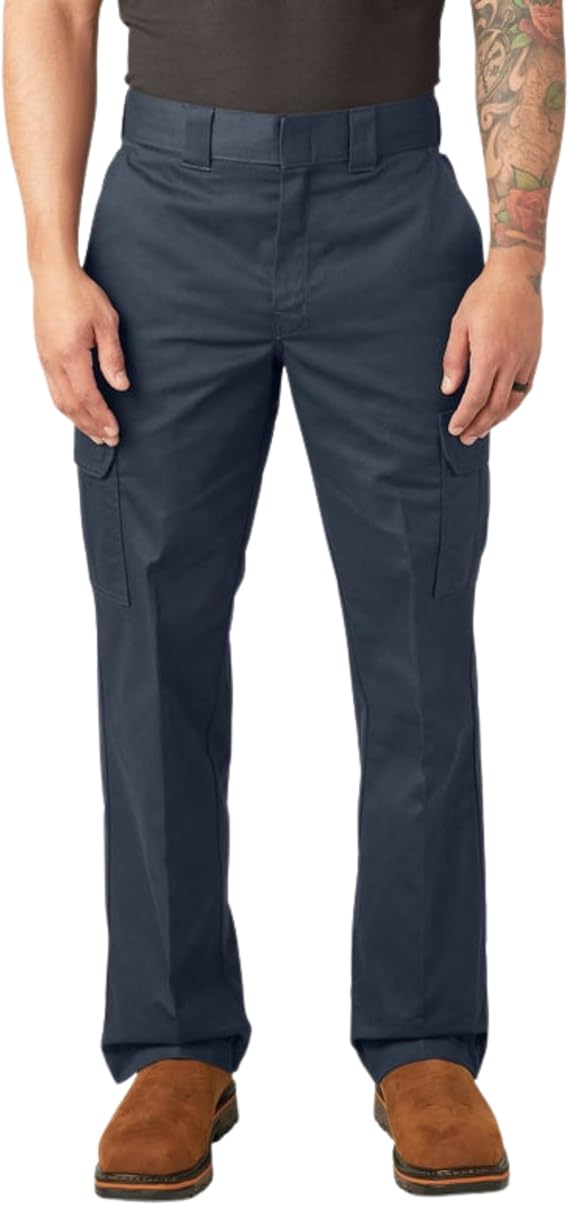 Dickies Men's Relaxed Straight Leg Cargo Work Pant