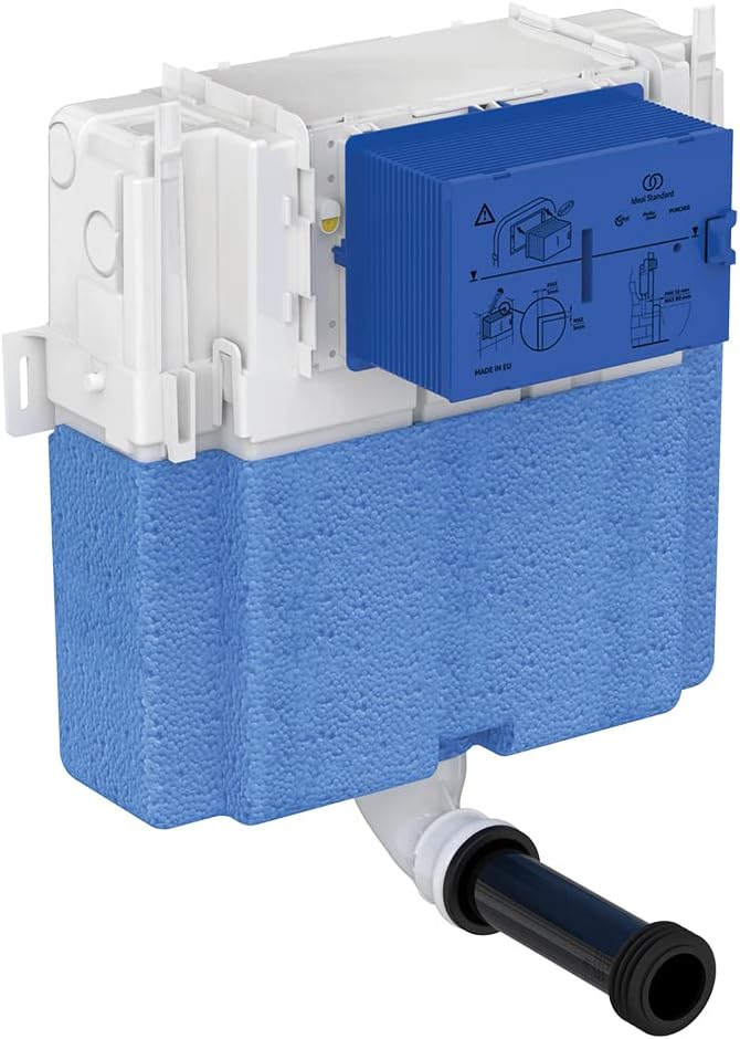 Ideal Standard ProSys Mechanical Toilet Cistern, 150mm Depth, Front or top Flush Operation, Furniture Height 820mm, R042867