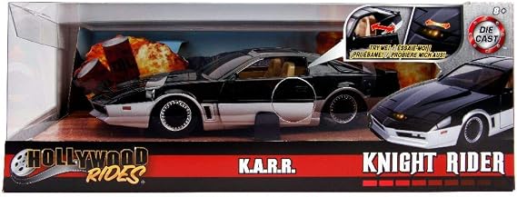 Jada "24 Döküm Araç Işık Yukarı Özelliği ile: Toys Hollywood'un Kara Şimşek K.A.R.1982 Pontiac Firebird 1 Rides
