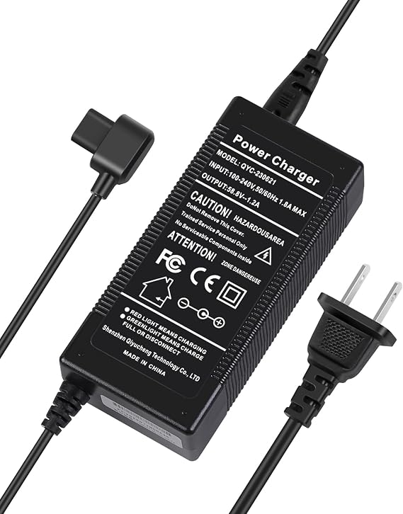 58.8V 1.2A 70W Charger Replacement for Ninebot S-Plus/Mini Plus/S Plus/Mini-Plus