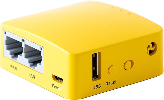 GlocalNetMANGO GR-MT300N-V2 Openwrt standard equipped Mini Router Wireless LAN Access Point VPN Travel Router Repeater Bridge High Performance 300Mbps 128MB RAM Compact Hotel Use OpenVPN WireGuard