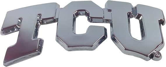 TCU Metal Auto Emblem (Improved Open Design)