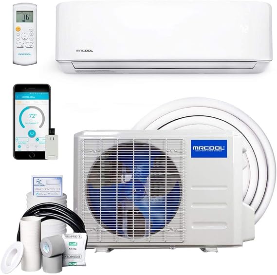 MRCOOL - DIY-36-HP-230B25 DIY 36k BTU 16 SEER Ductless Heat Pump Split System 3rd Generation - 230v