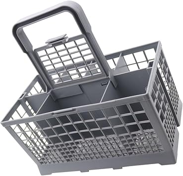 1PC Cutlery Dishwasher Basket,Compatible with Bosch Siemens BEKO AEG Candy Kenmore Whirlpool Maytag Kitchenaid Parts Accessories