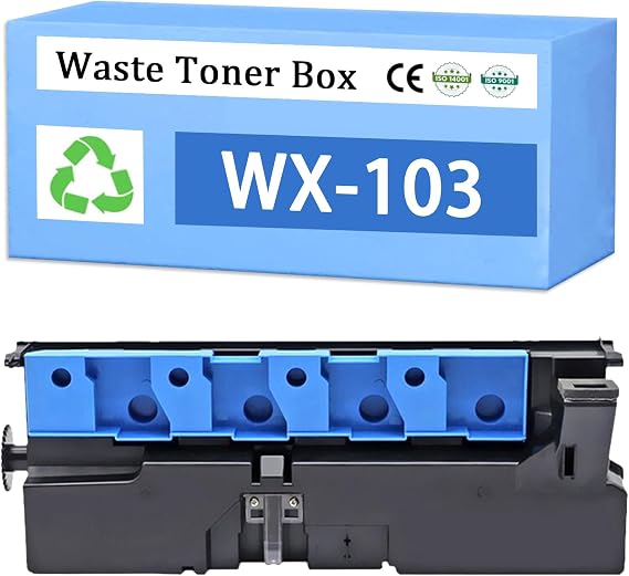 WX-103 A4NNWY1 Waste Toner Box Replacement for Konica Minolta,Compatible with Bizhub C224 C284 C364 C258 C308 C368 C454 C554 C458 C558 C658 Printer 1-Pack