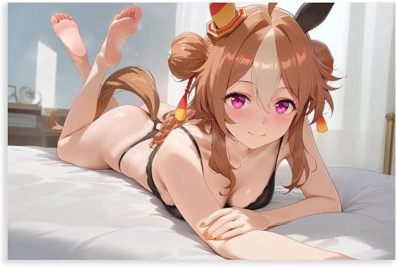 AI Japanese Anime, AI Sexy Girl, AI Anime Drawing58 Canvas Poster Wall Art Decor Print Picture Paintings for Living Room Bedroom Decoration Unframe: 24x36inch(60x90cm)