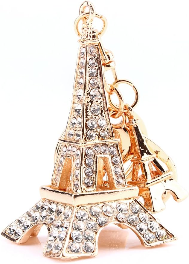 HEEPDD Rhinestone Key Chain, Sparkling Crystal Keyring Charm Pendant for Purse Handbag Phone Bag Keychain Shiny Decorative Accessories for Women Girls Fashion Lovers