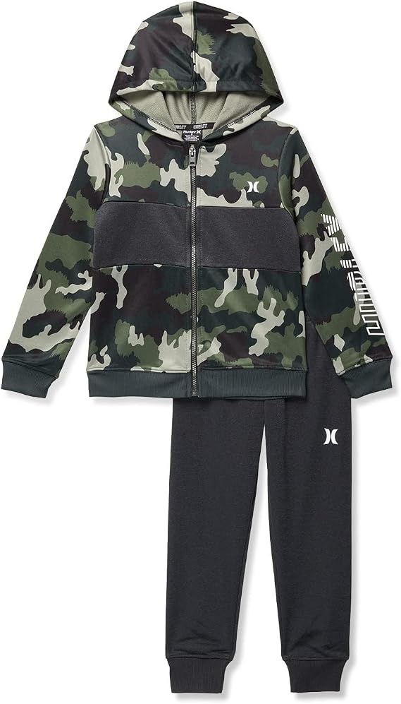 Hurley baby-boys Hoodie and Joggers 2-piece SetBaby and Toddler Layette Set