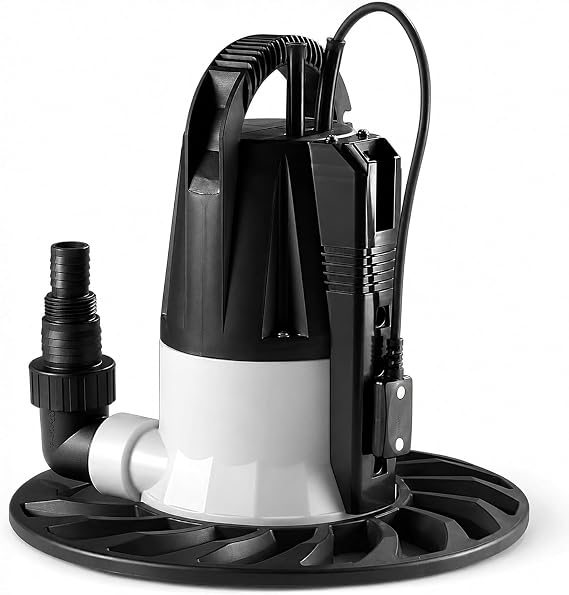 FibroPool Pool Cover Pump CoverPumpDeluxe - 2300 GPH Automatic - 33 ft