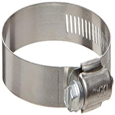 Ideal Tridon 5072051 Stainless Steel Hy-Gear Plastic Pipe Clamp, 72, Diameter, 3-18-5 Pack of 10