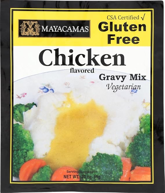 Mayacamas Gluten Free & Vegetarian Chicken Gravy (Pack of 4) .70 oz Packets