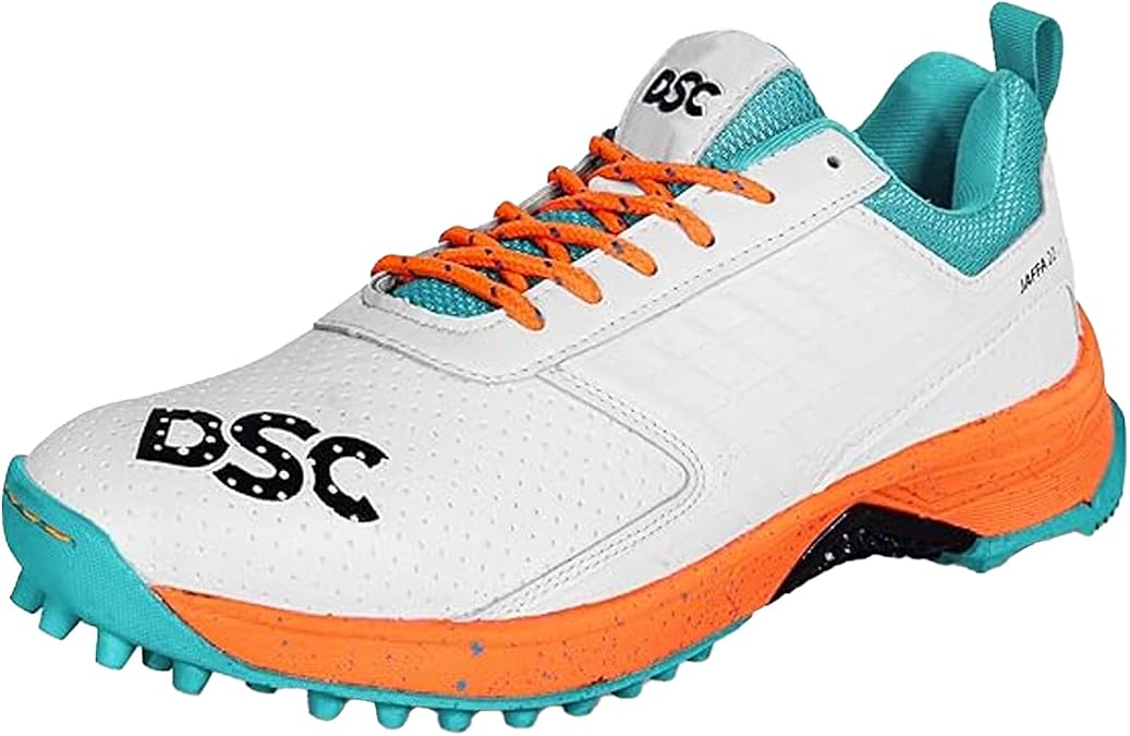 DSC Jaffa 22 Cricket Shoes for Boys and Men Lightweight Embossed Design
