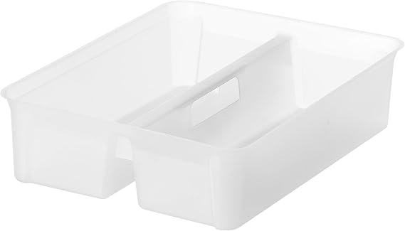 SmartStore - Caddy Insert with Handle Boxes 14L Transparent Great for DIY and craft supplies toys