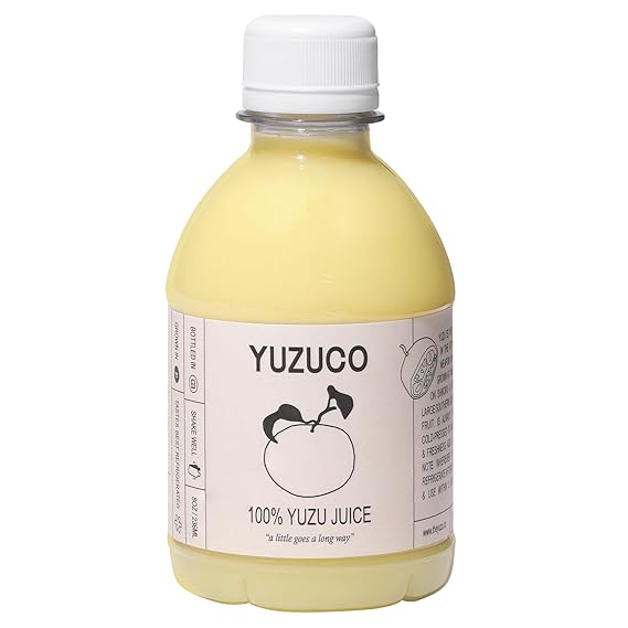 YUZUCO - 100% Cold-Pressed Juice - 8.4oz Premium Yuzu Juice from Japan - Bottled in California