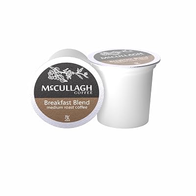 McCullagh Coffee Breakfast Blend Single Serve Coffee 96 Count Medium Roast