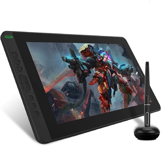 HUION Kamvas 13 Drawing Tablet with Screen 8 Shortcut Keys 13.3" Black