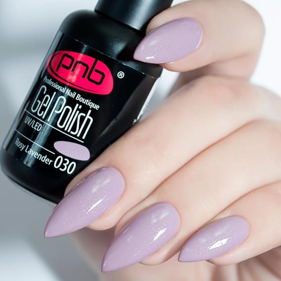 PNB Purple gel nail polish 030 Rosy lavendar