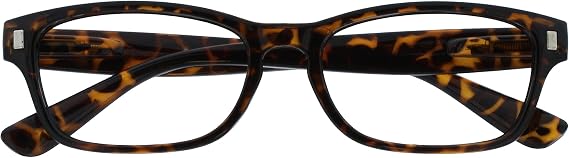 OPULIZE NIX Reading Glasses for Women Men - Vintage Rectangular Designer Frame - Comfort Spring Hinges - Scratch Resistant