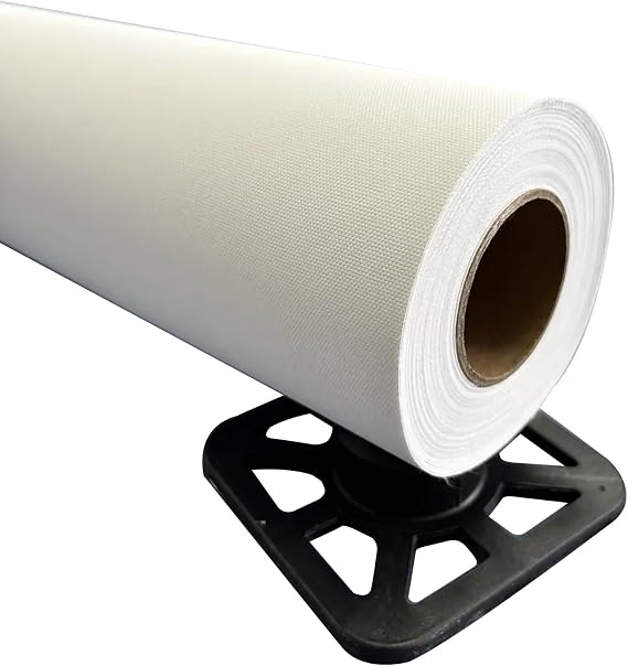 Polyester Inkjet Canvas 13"x40ft. Roll (10oz) Matte Finish for Inkjet Water-based Dye and Pigment Ink Jet Printers