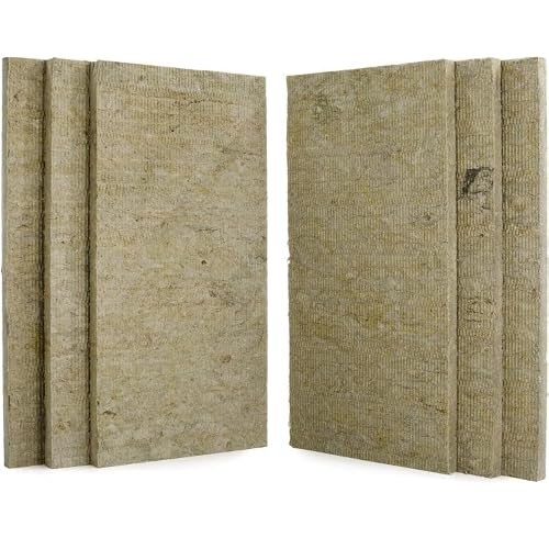Auralex 2MF24 2 Mineral Fiber Insulation; 6-2x4x2 Panels in Yellow