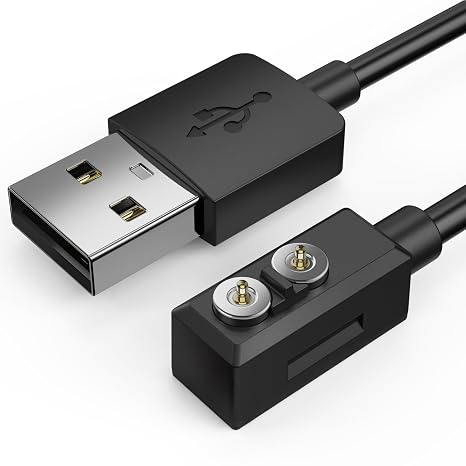 TUSITA Magnetic Charger Cable Compatible with LEDLENSER P&H Models Flashlight- 1.2M / 4ft.