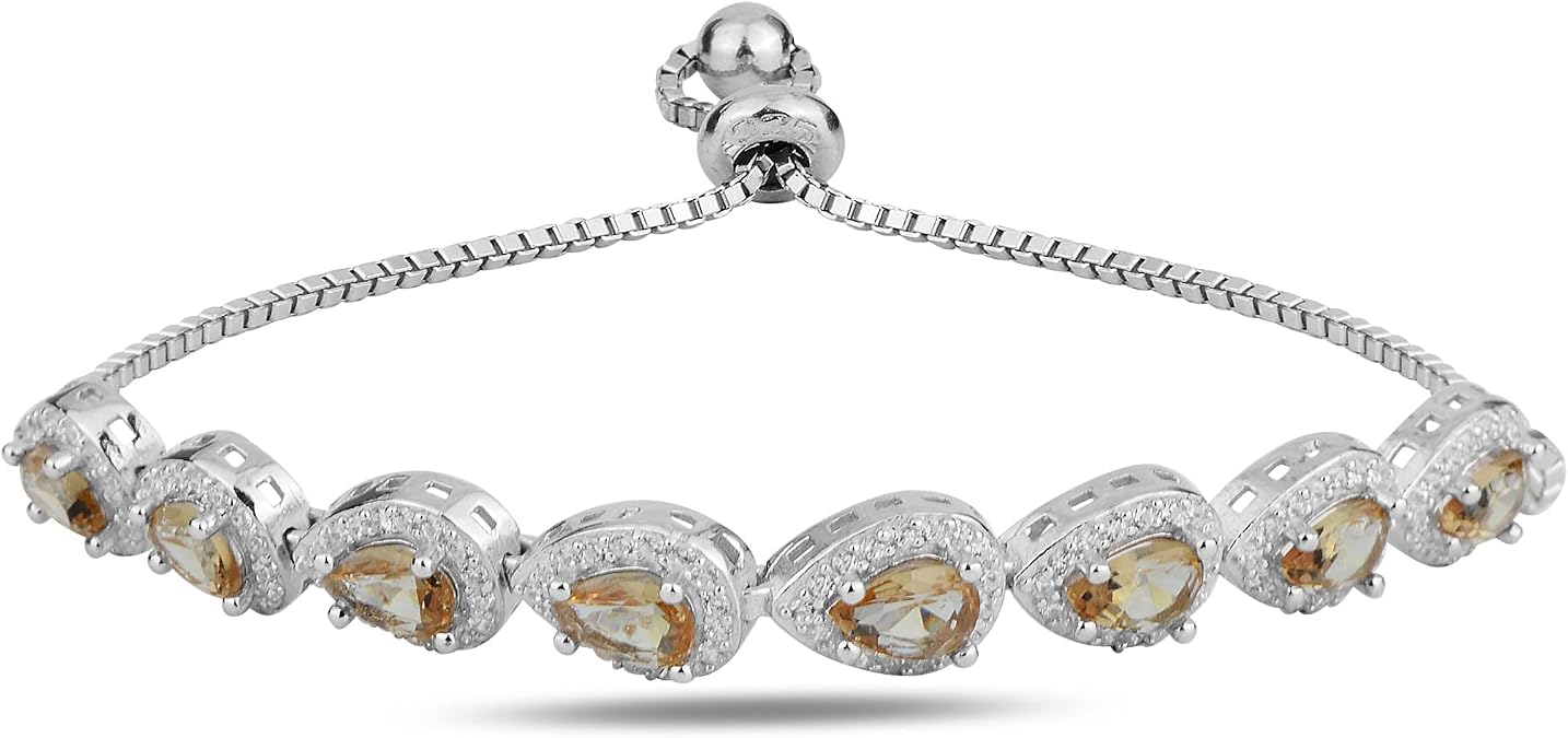 925K Zultanite Silver Bracelet, Adjustable, Color Changing Gemstone, Turkish Diaspore Sultanite Bracelet