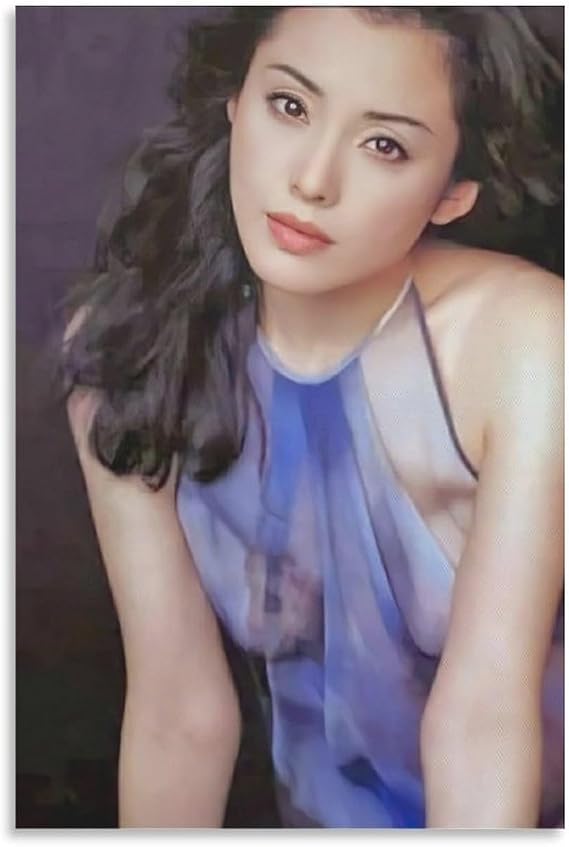 松坂慶子女優の美しいセクシーなポスター 10 ウォールアート 部屋飾り 絵画 ベッドルーム リビング 壁の絵16x24inch40x60cm