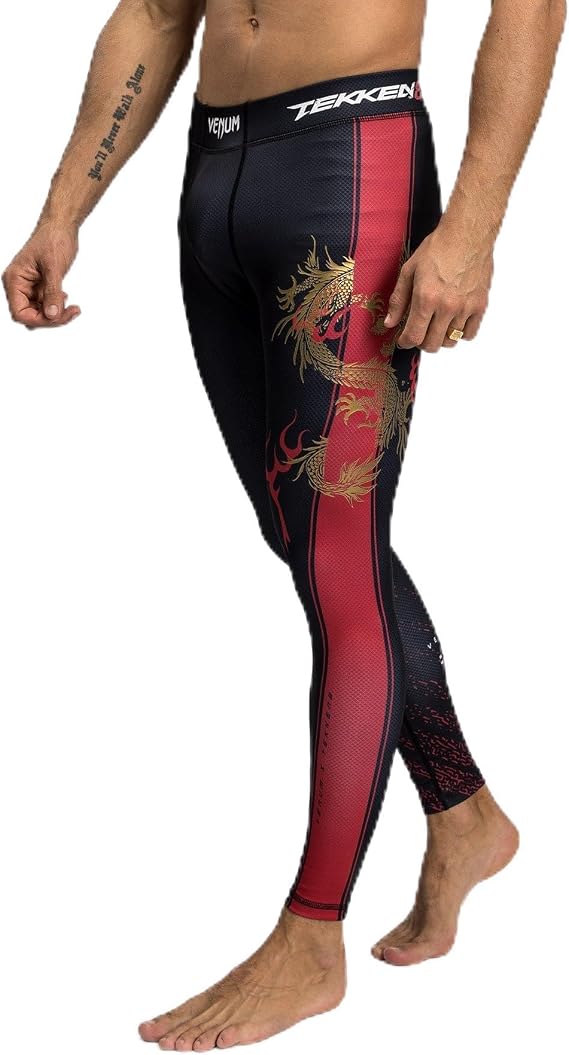 Venum Men's Venum X Tekken 8 Compression Pant - Marshall Law Spats